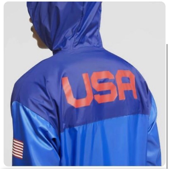 NIKE Team USA Windrunner Woven Hooded Jacket men’s large - Picture 2 of 6